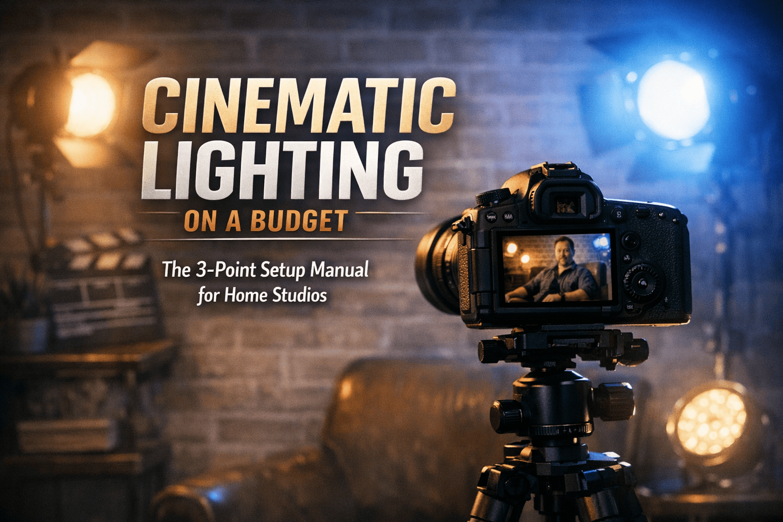 Cinematic Lighting on a Budget: The 3-Point Setup Manual for Home Studios