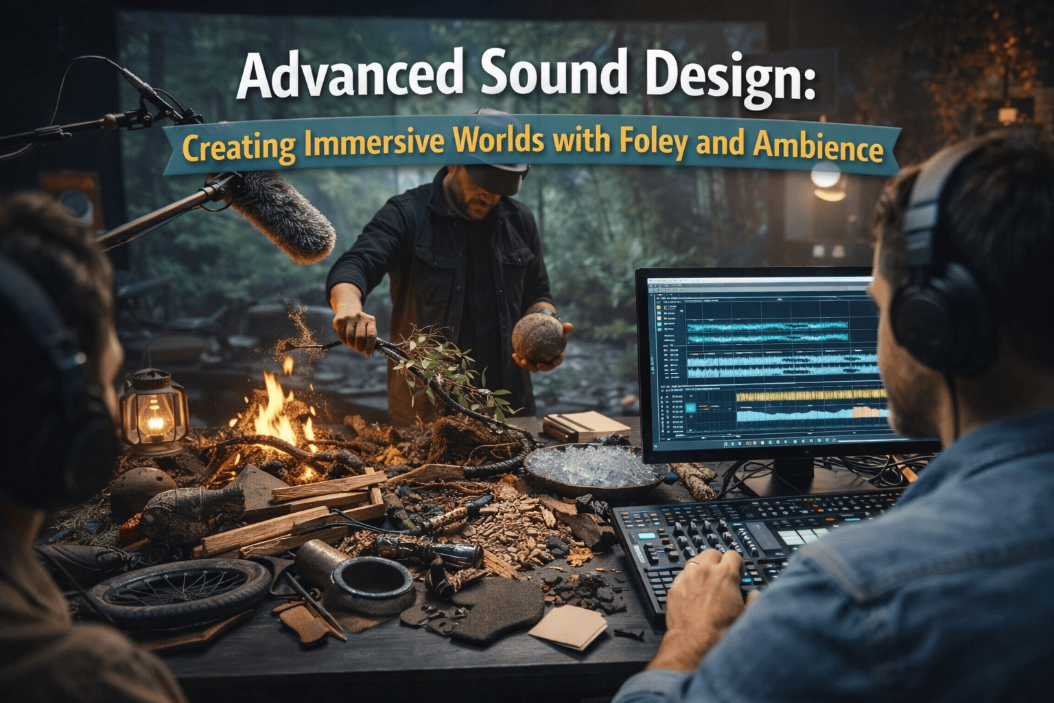 Advanced Sound Design: Creating Immersive Worlds with Foley and Ambience