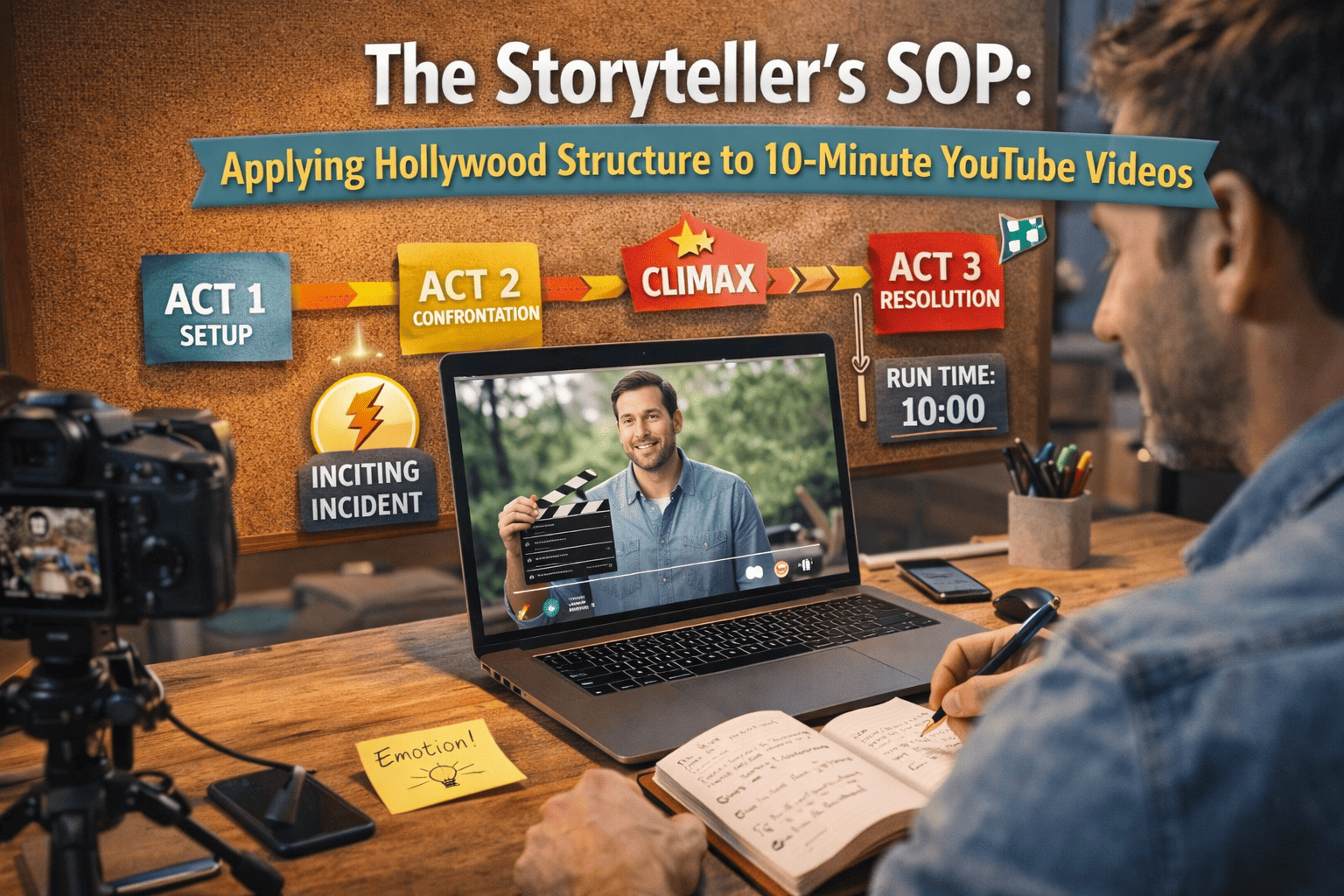 The Storyteller’s SOP: Applying Hollywood Structure to 10-Minute YouTube Videos