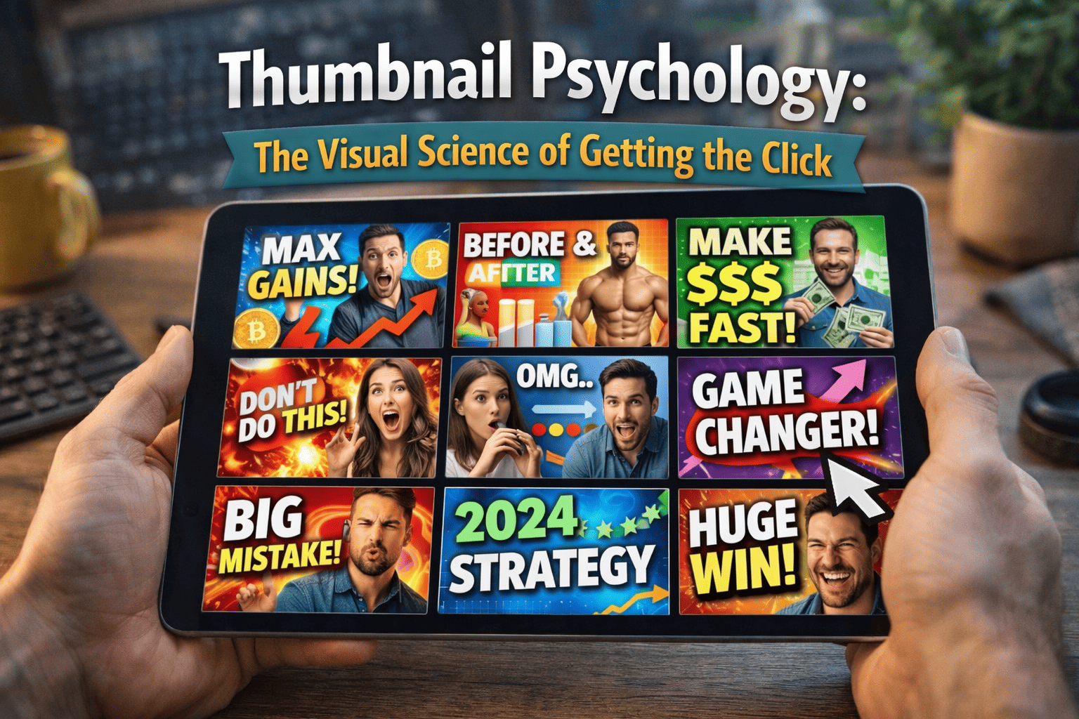 Thumbnail Psychology: The Visual Science of Getting the Click