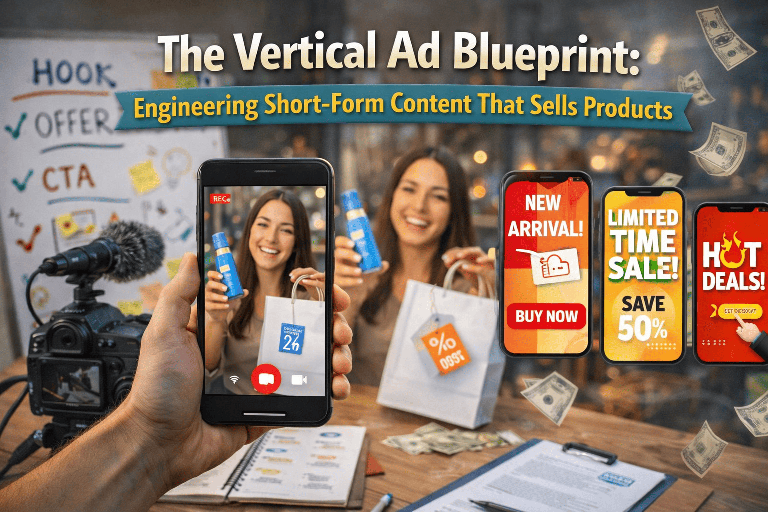The Vertical Ad Blueprint: Engineering Short-Form Content That Sells Products