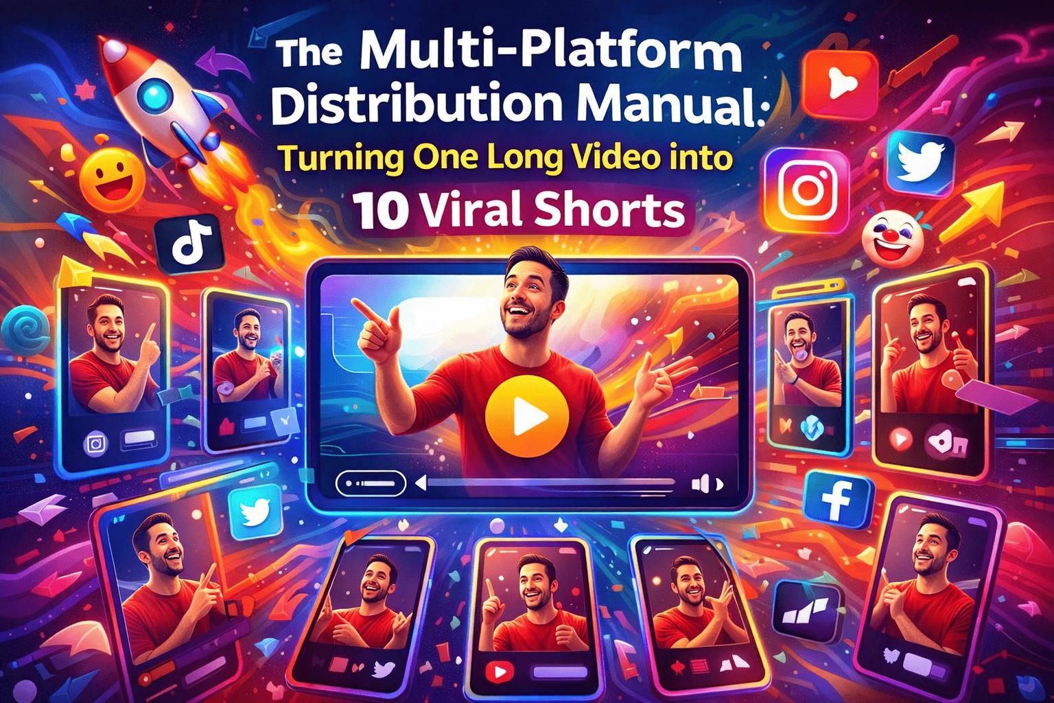 The Multi-Platform Distribution Manual: Turning One Long Video into 10 Viral Shorts